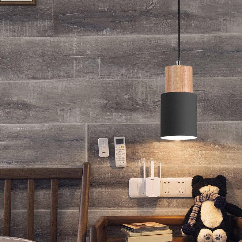 Vivolux | SinglePend - Nordic Macaron Zylinder Aluminium 1-flammige LED-Hängelampe