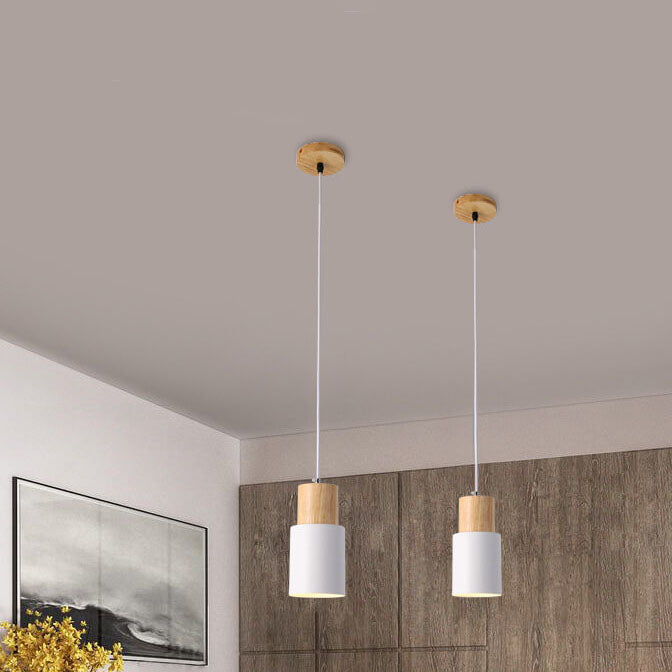 Vivolux | SinglePend - Nordic Macaron Zylinder Aluminium 1-flammige LED-Hängelampe
