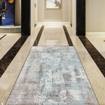 Vivolux | Groene en Roze Moderne Tapijt Polyester Abstract Tapijt Wasbaar Antislip Ondergrond Vloerkleed voor Woonkamer