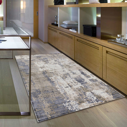 Vivolux | Groene en Roze Moderne Tapijt Polyester Abstract Tapijt Wasbaar Antislip Ondergrond Vloerkleed voor Woonkamer