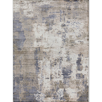 Vivolux | Groene en Roze Moderne Tapijt Polyester Abstract Tapijt Wasbaar Antislip Ondergrond Vloerkleed voor Woonkamer