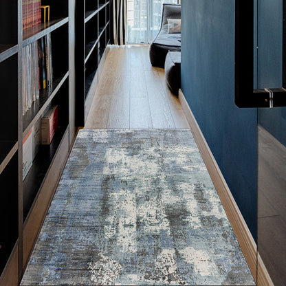 Vivolux | Groene en Roze Moderne Tapijt Polyester Abstract Tapijt Wasbaar Antislip Ondergrond Vloerkleed voor Woonkamer