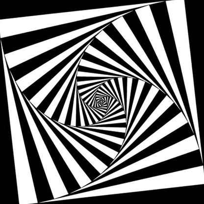 Vivolux | Neuheit Wohnzimmerteppich in Schwarz-Weiß 3D Streifenmuster Teppich Polyester rutschfest maschinenwaschbarer Teppich