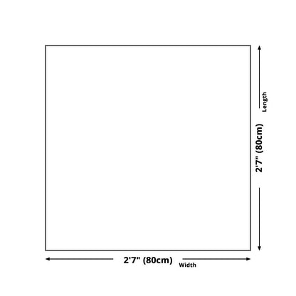 Vivolux | Neuheit Wohnzimmerteppich in Schwarz-Weiß 3D Streifenmuster Teppich Polyester rutschfest maschinenwaschbarer Teppich