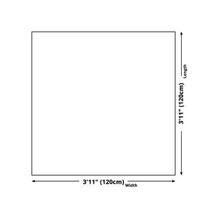 Vivolux | Neuheit Wohnzimmerteppich in Schwarz-Weiß 3D Streifenmuster Teppich Polyester rutschfest maschinenwaschbarer Teppich