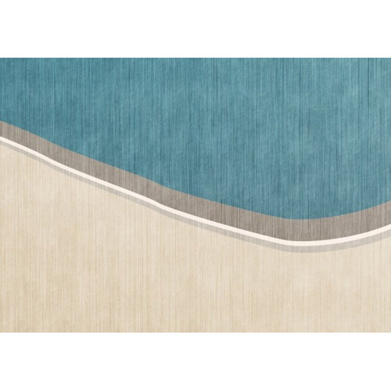 Vivolux | Kleurrand Tapijt Novelty Kleurblokpatroon Gebiedtapijt Polyester Wasbaar Antislip Tapijt