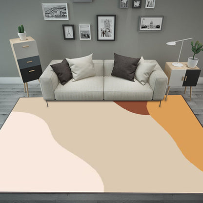 Vivolux | Nieuwigheid Woonkamer Tapijt Multikleur Kleur Blok Print Tapijt Polyester Huisdiervriendelijk Vlekbestendig Dominerend Tapijt