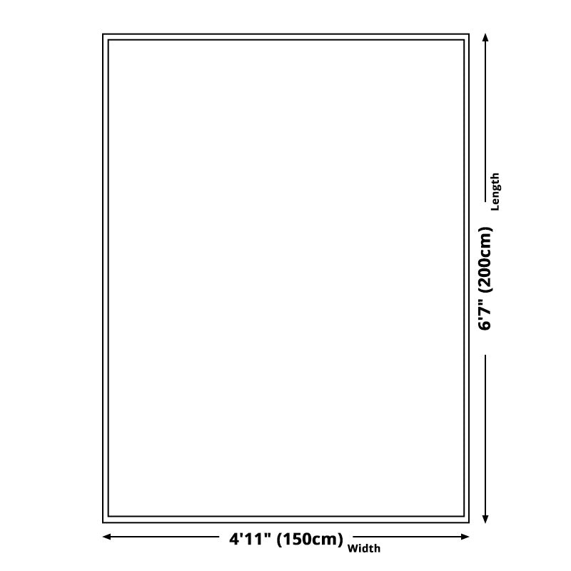 Vivolux | Bunter Schlafzimmerteppich Neuheit Farbkasten Geometrisches Muster Bereichsteppich Polyester Rutschfest Fleckenresistenter Teppich
