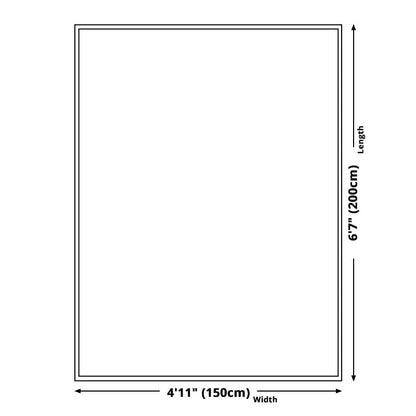 Vivolux | Bunter Schlafzimmerteppich Neuheit Farbkasten Geometrisches Muster Bereichsteppich Polyester Rutschfest Fleckenresistenter Teppich
