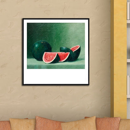 Vivolux | Stillleben Obst Leinwandmalerei Texturiert Retro-Stil Haus-Innenraum Wandkunst