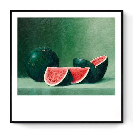 Vivolux | Stillleben Obst Leinwandmalerei Texturiert Retro-Stil Haus-Innenraum Wandkunst