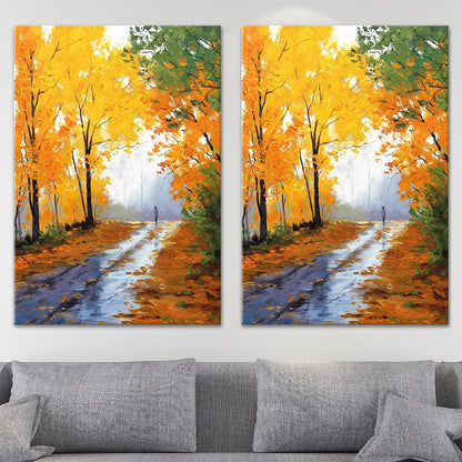 Vivolux | Scenery Schilderij Wanddecor Modern Stijl Textuurdoek Kunstafdruk voor Woonkamer