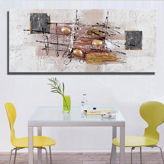 Vivolux | Textured Surface Abstract Wall Art Contemporary Canvas Painting for Home Decor