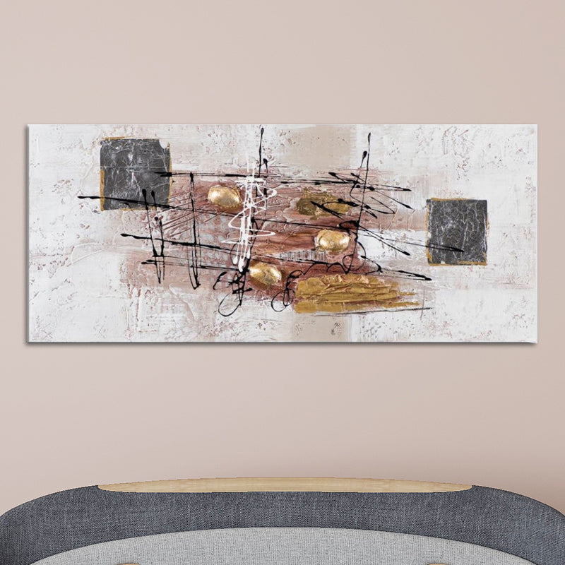 Vivolux | Textured Surface Abstract Wall Art Contemporary Canvas Painting for Home Decor
