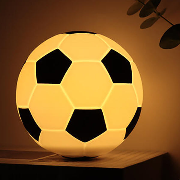 Vivolux | Kreative Fußball Silikon LED Nachtlicht USB Lade Tischlampe