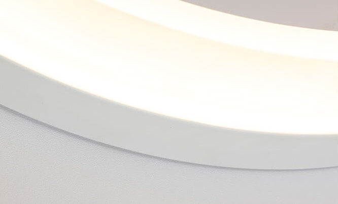 Vivolux | Lumoshelf LED Wandleuchte | Massivholz mit Ablage | Runde Wandlampe | Warm- & Weißlicht