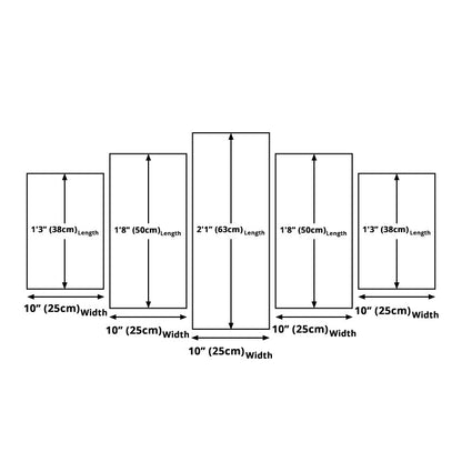 Vivolux | Lila Avondgloren Muurkunst Levensboom Moderne Multi-Piece Canvas Print voor Woonkamer