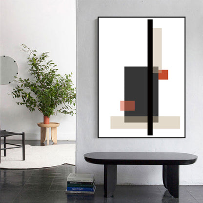 Vivolux | Farbblock Wandkunst Dekor Nordische Ästhetik Texturiertes Hausinterieur Leinwanddruck