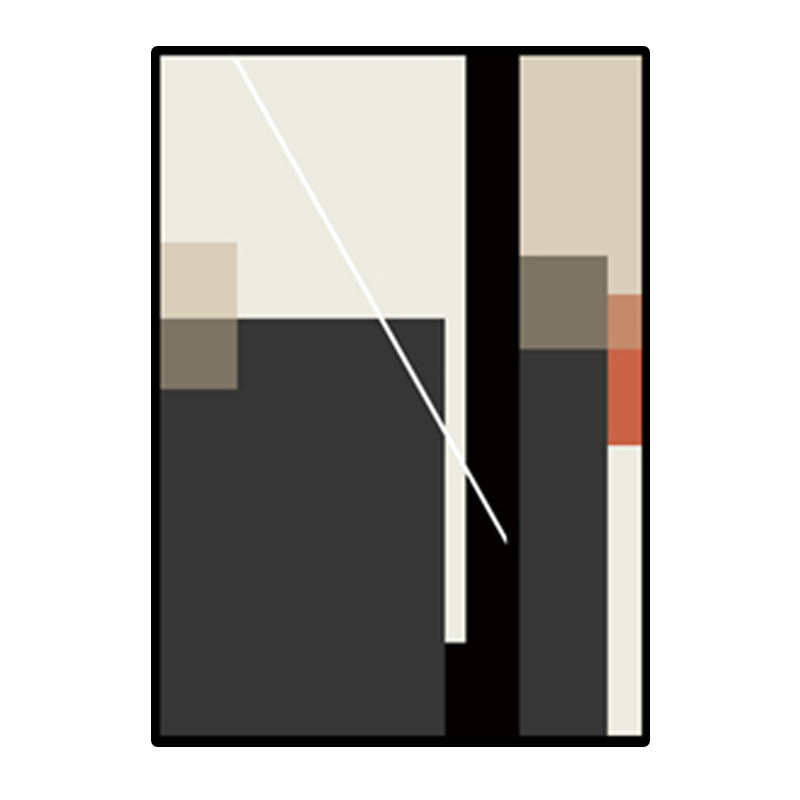 Vivolux | Farbblock Wandkunst Dekor Nordische Ästhetik Texturiertes Hausinterieur Leinwanddruck