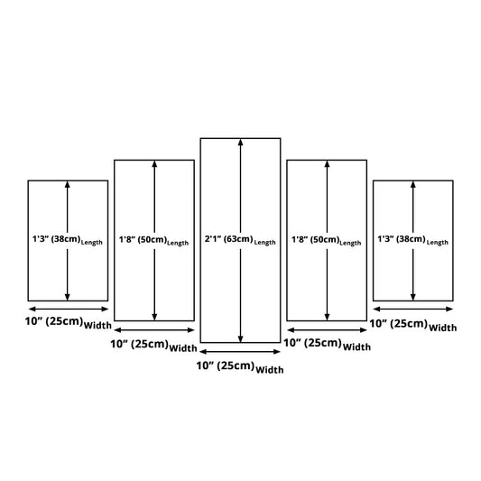 Vivolux | Leinwand Orange Kunstdruck Tropische Supermond Nacht mit Palmen-Schatten Wanddeko