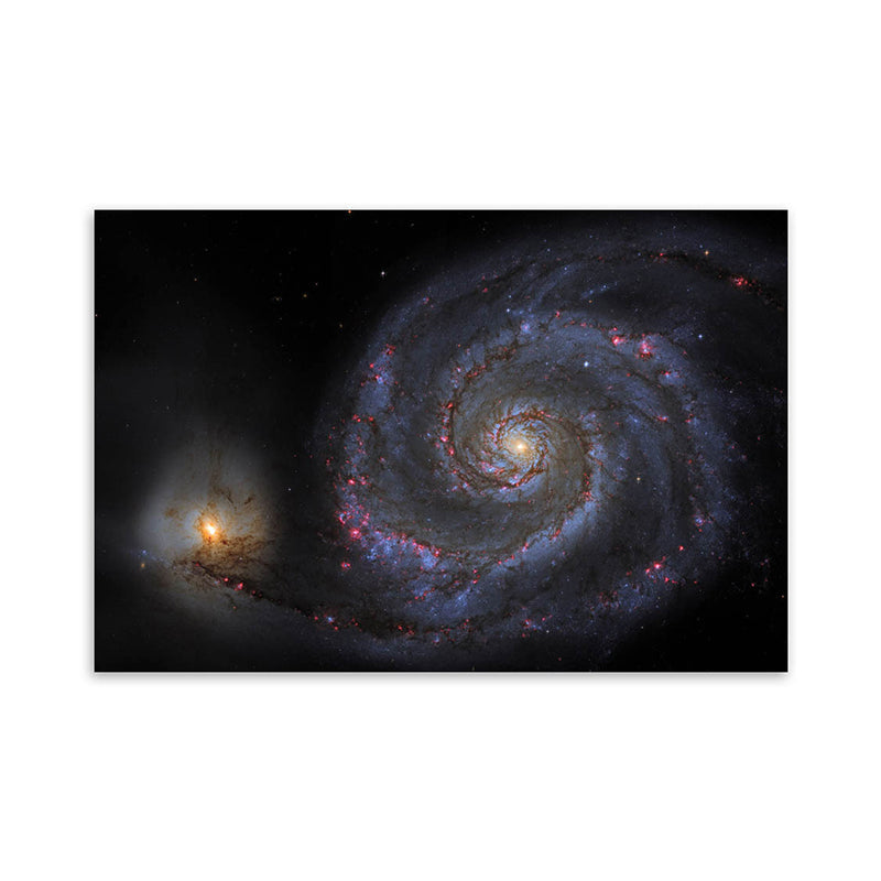 Vivolux | Stunning Melkweg Canvas Print voor Woonkamer Universum Landschap Muurkunst Decor