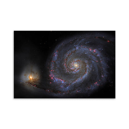 Vivolux | Stunning Melkweg Canvas Print voor Woonkamer Universum Landschap Muurkunst Decor