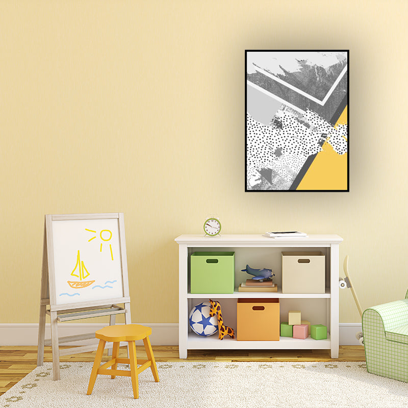 Vivolux | Nordic Abstract Geometric Canvas Kunst Lichtfarbe Textur Wanddekoration für Zuhause