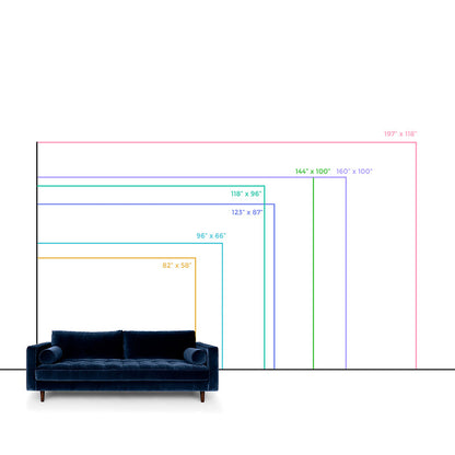 Vivolux | Witte Wanddecal für Wandelen Fleckenbeständig Zeitgenössische Kunst Badezimmer Wandverkleidung