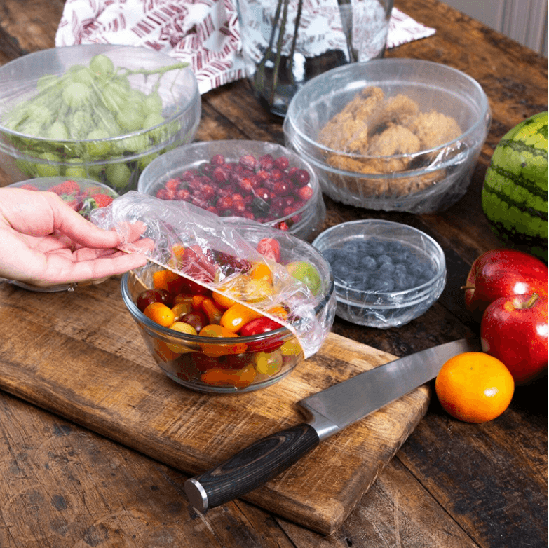 Vivolux | Einweg-Food-Cover Frischhaltetüten (100 Stück)