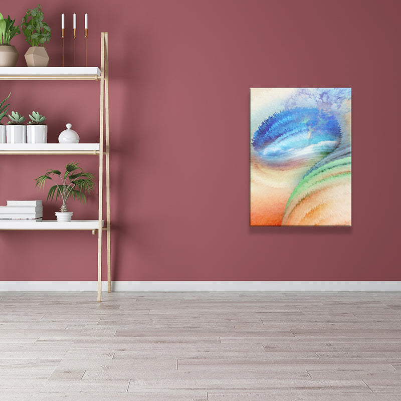 Vivolux | Leinwand Texturiertes Gemälde Modernismus Abstraktes Muster Wandkunst für Wohnzimmer