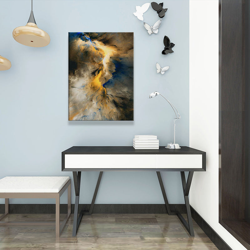 Vivolux | Strukturierten abstrakten Wandkunst modernistische Leinwandmalerei für das Wohnzimmer, mehrfarbig