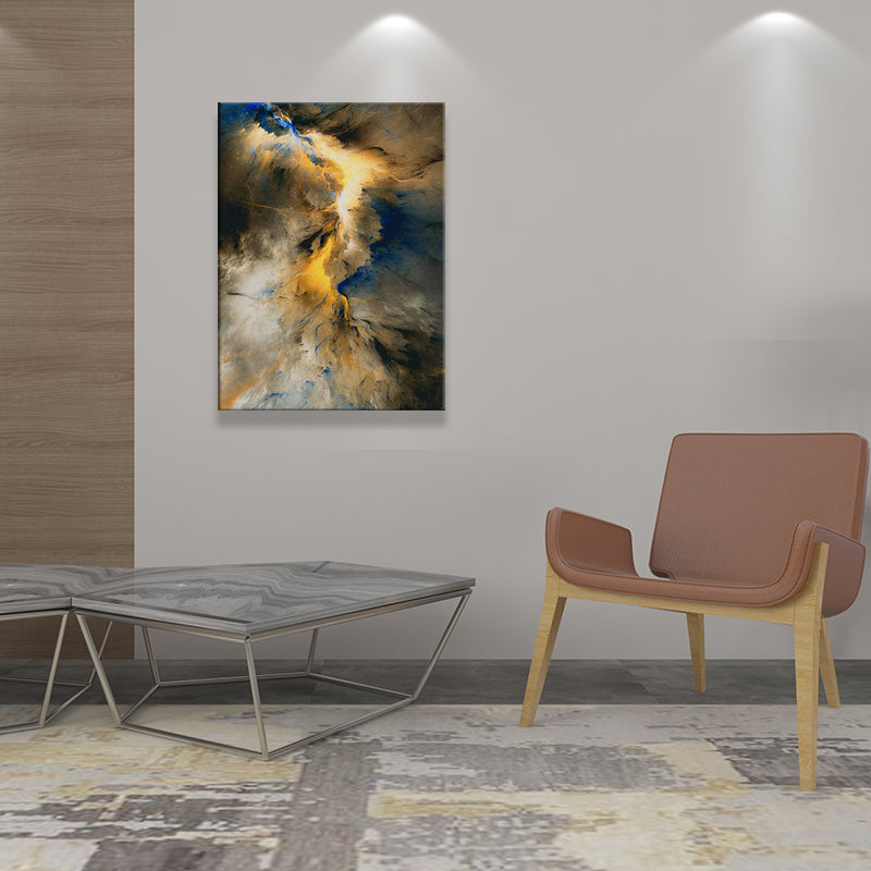 Vivolux | Strukturierten abstrakten Wandkunst modernistische Leinwandmalerei für das Wohnzimmer, mehrfarbig