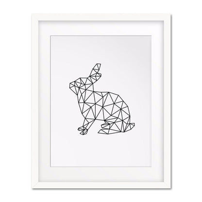 Vivolux | Leinwand-texturierten Wanddekoration skandinavischer Stil Kohlezeichnungen Tiere Malerei