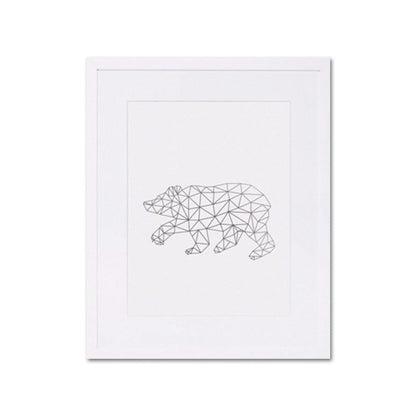 Vivolux | Leinwand-texturierten Wanddekoration skandinavischer Stil Kohlezeichnungen Tiere Malerei