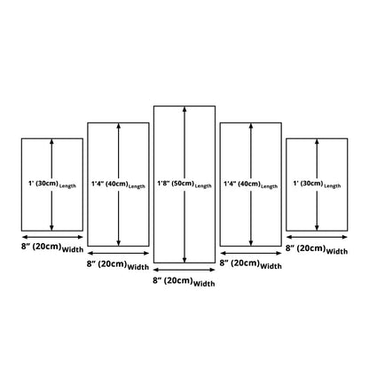 Vivolux | Canvas Grün Wanddekoration Global Inspirierte Riverside Eiffel Tower Nacht Szene Kunstdruck
