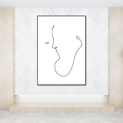 Vivolux | Skandinavischer Stil Neuheiten Figuren Kunst in Weiß Texturiert Wanddekoration für das Wohnzimmer