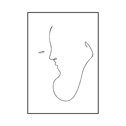 Vivolux | Skandinavischer Stil Neuheiten Figuren Kunst in Weiß Texturiert Wanddekoration für das Wohnzimmer