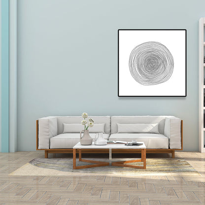 Vivolux | Texturiertes geometrisches Muster Malerei Nordischer Stil Leinwand Wandkunst Dekor, verschiedene Größen