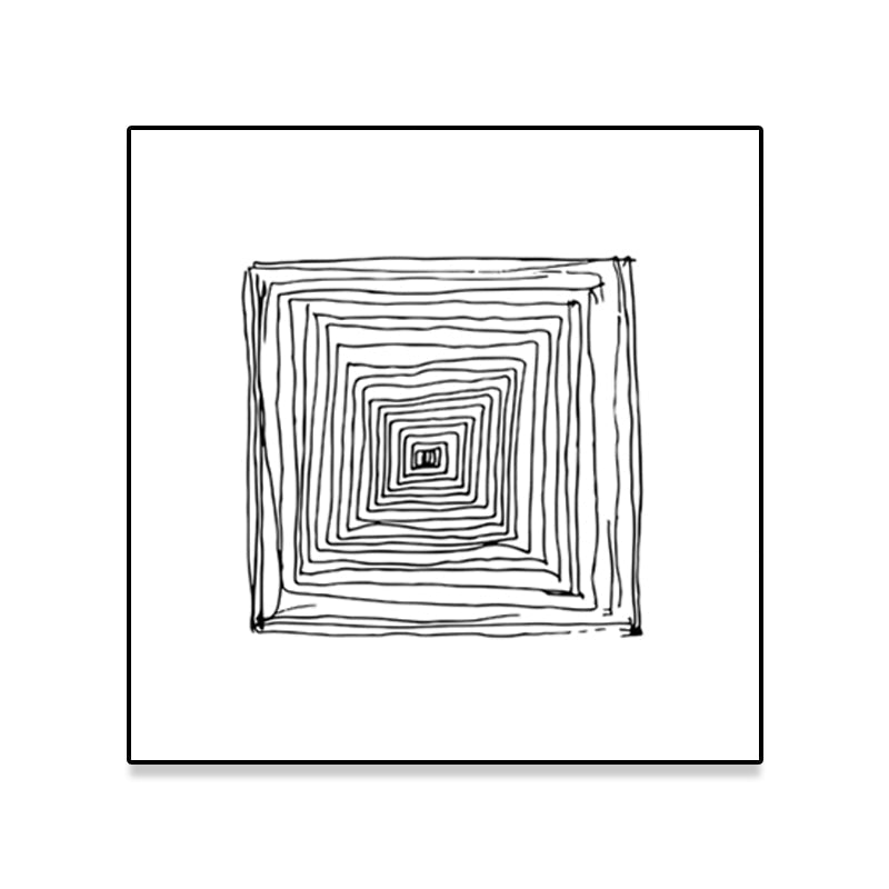 Vivolux | Texturiertes geometrisches Muster Malerei Nordischer Stil Leinwand Wandkunst Dekor, verschiedene Größen