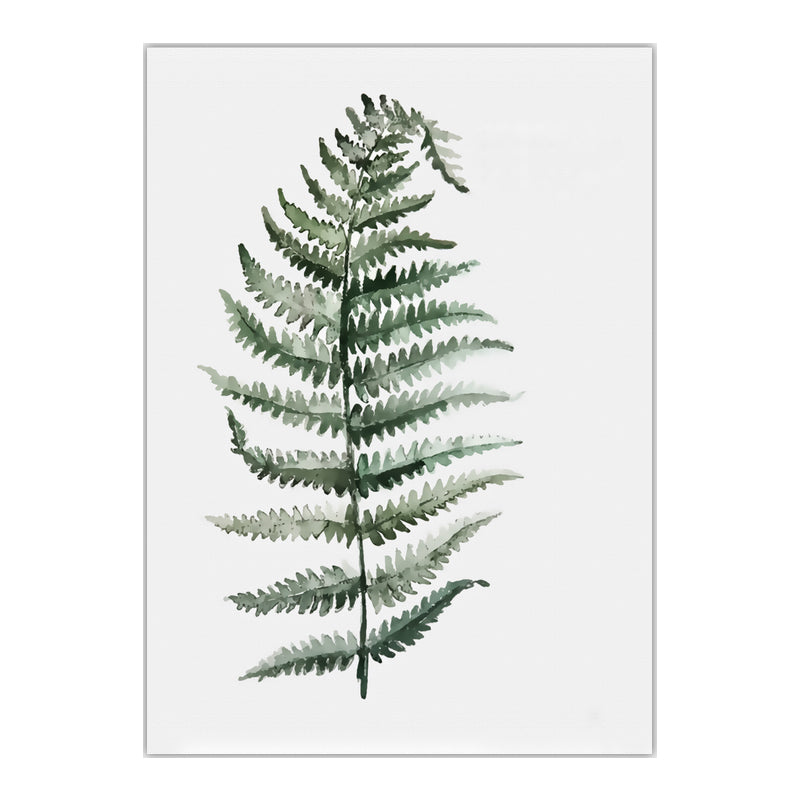 Vivolux | Botanical Leaf Print Wall Art Minimalism Texture Canvas in Pastel Color for Living Room