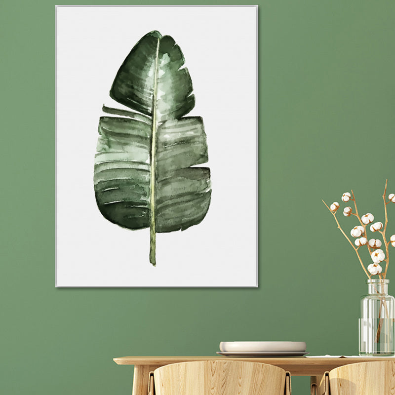 Vivolux | Botanical Leaf Print Wall Art Minimalism Texture Canvas in Pastel Color for Living Room