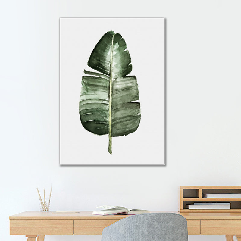 Vivolux | Botanical Leaf Print Wall Art Minimalism Texture Canvas in Pastel Color for Living Room