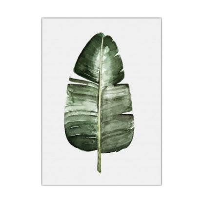 Vivolux | Botanical Leaf Print Wall Art Minimalism Texture Canvas in Pastel Color for Living Room