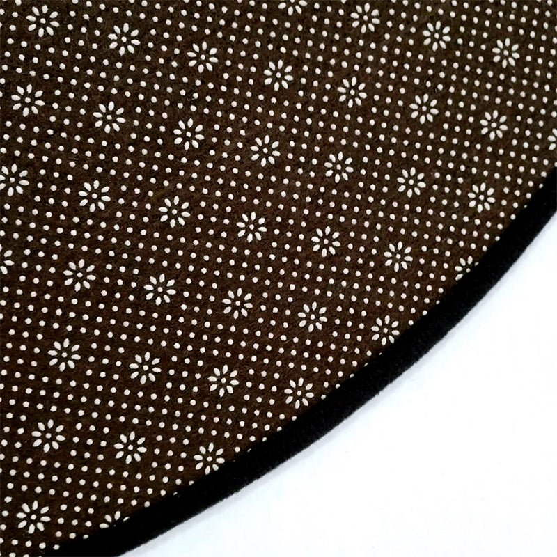 Vivolux | Stijlvol Kids Tapijt in Ivoor en Blauw Dier Koe Konijn Beer Patroon Tapijt Polyester Wasbaar Vloerkleed voor Kinderkamer