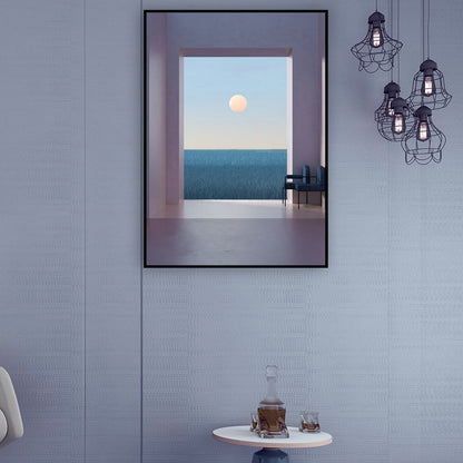 Vivolux | Nordische Landschaft-leinwanddruck Pastellfarbe Esszimmer Wandkunst Dekor, verschiedene Größen