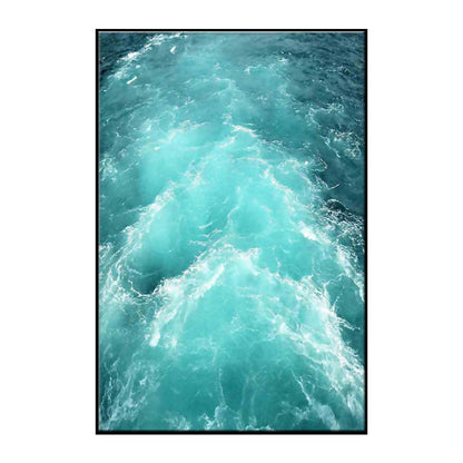 Vivolux | Oceaan Golven Print Wandkunst Moderne Betoverende Zeegezichten Canvas in Lichte Kleur voor Kamer