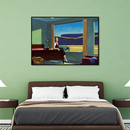 Vivolux | Texturiertes Edward Gemälde Kunstdruck Leinwand traditionelle Wanddekoration für das Wohnzimmer