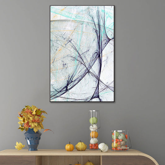 Vivolux | Groene Abstracte Wanddecoratie Textuur Moderne Slaapkamer Schilderij, Meerdere Maten Beschikbaar