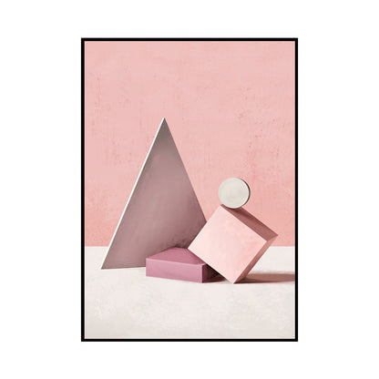 Vivolux | Morandi Abstrakte Wanddekoration Nordic Texturiertes Leinwanddruck in Sanften Farben für Flur