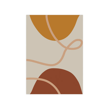 Vivolux | Leinwand Texturiertes Gemälde Nordische Illustrationen Geometrische Wanddekoration für das Wohnzimmer